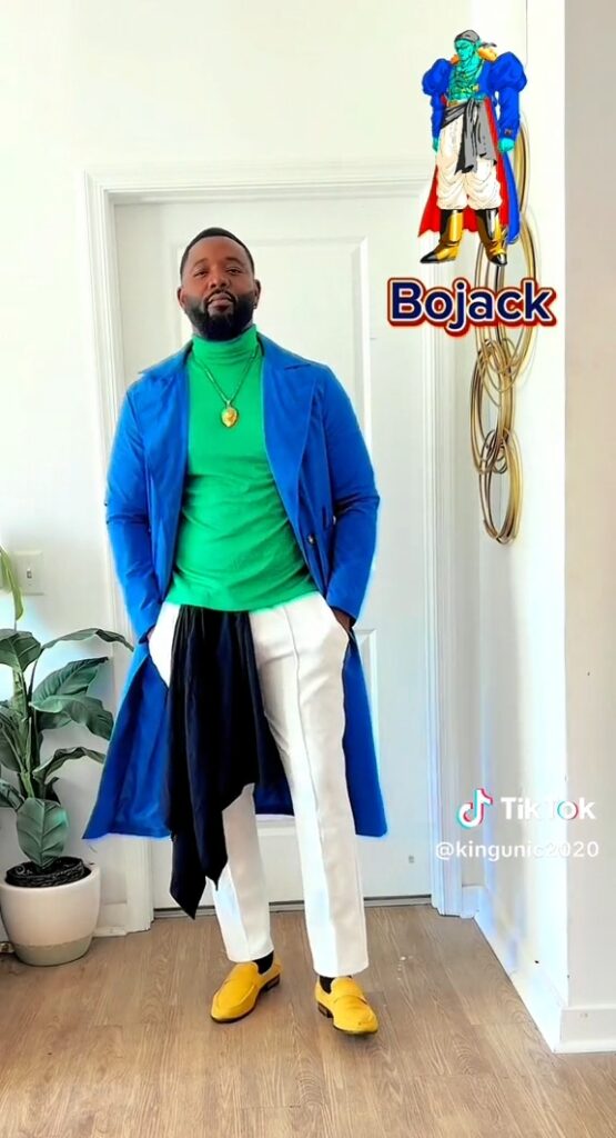 Do Mal ao Estilo: Vilões de Dragon Ball inspiram looks sofisticados, destaque para a Elegância de Goku Black! Vilão Bojack