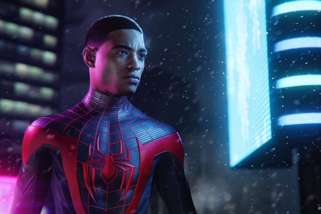 Miles Morales - Homem-aranha negro - Black Spiderman 