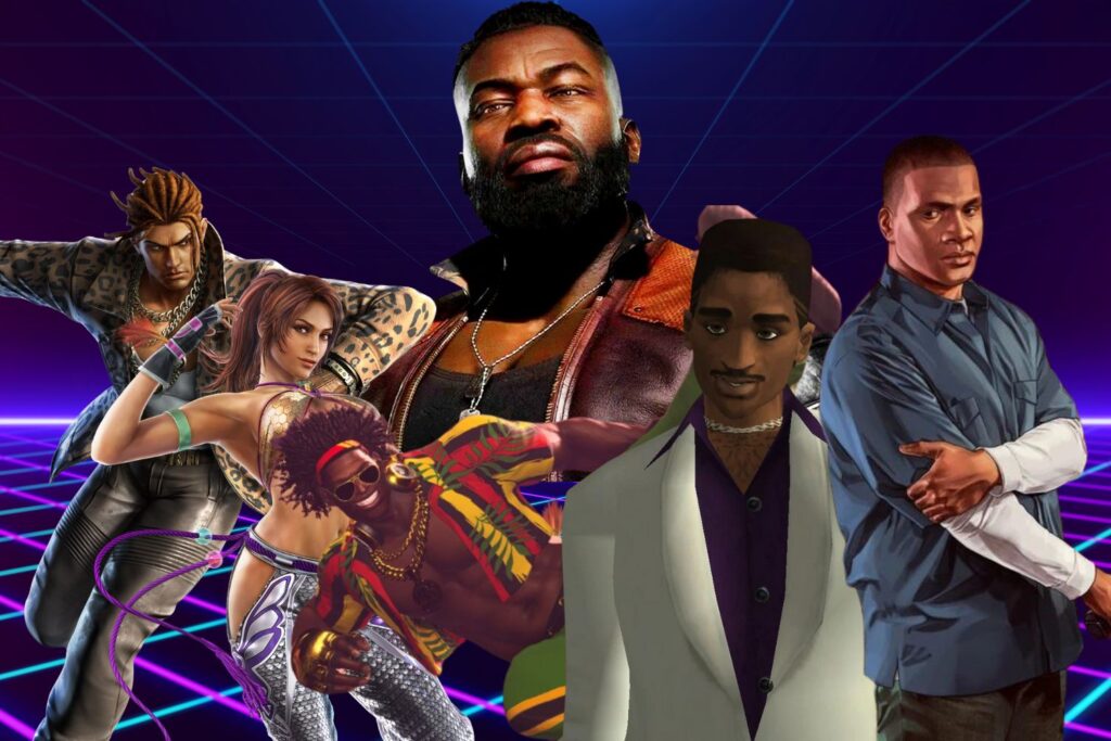 Personagens Negros em jogos eletrônicos - Black players on videogames