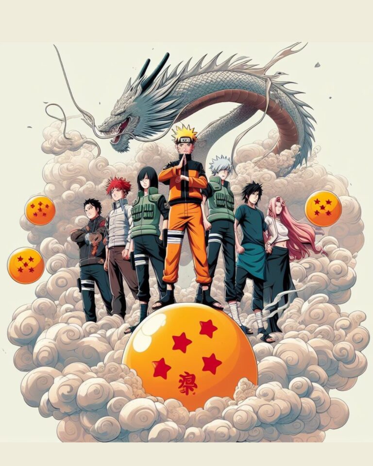 Naruto versus Dragon Ball
