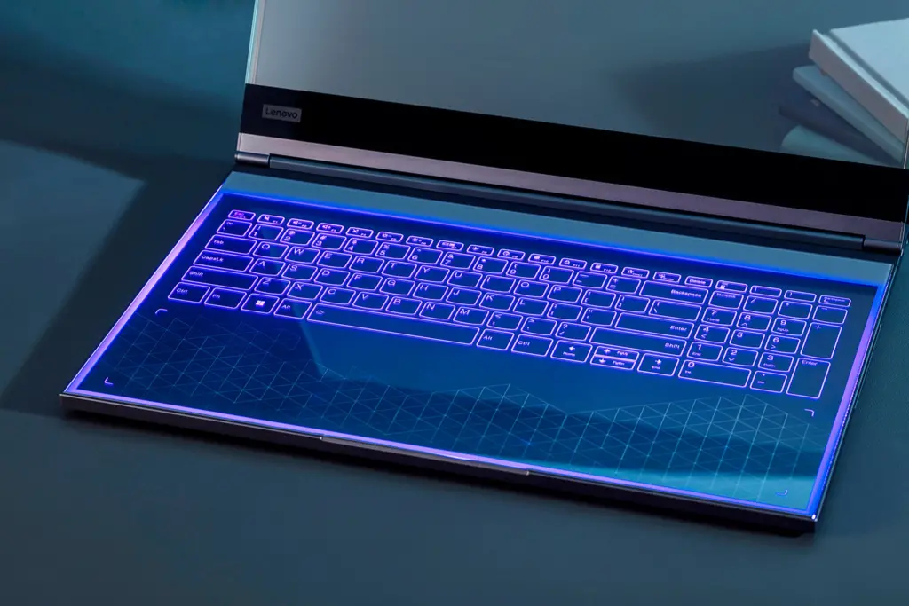 Lenovo revela conceito inovador com o 'ThinkBook' com tela transparente Thinkbook